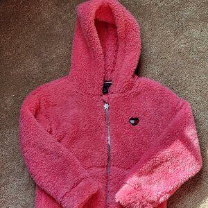 Girls Tommy Hilfiger pink hoodie size small